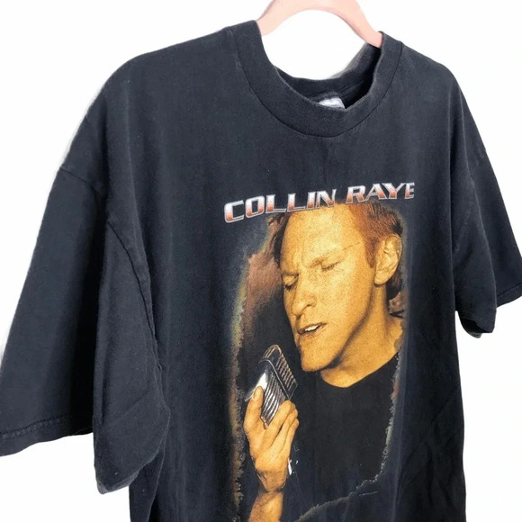 90s Vintage Collin Raye Country Music Concert Tour T Shirt - Picture 3 of 8